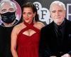 Succession's Brian Cox wears 'F*** off' mask with wife Nicole at season 3 ...