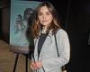 Jenna Coleman nails autumn chic as she attends Dune screening in London