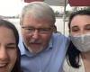Bizarre moment Kevin Rudd urges young woman's crush to date her because she is ...