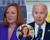 Jen Psaki shouts out NBC news' Kelly O'Donnell for asking about Biden's health ...