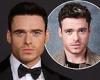 Richard Madden shows off freshy dyed dark brown locks at the premiere of ...