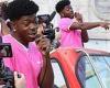 Lil Nas X films video on Hollywood tour bus... as he and Jack Harlow celebrate ...
