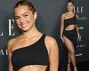 Addison Rae showcases her toned abs in black dress at ELLE's 2021 Women in ...