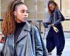 Issa Rae dons all black look and carries bottle of Ace of Spades in NYC ahead ...