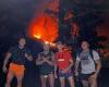 Four muscle-bound Britons travel to volcano-hit La Palma to take SELFIES near ...