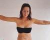 Chanelle Hayes strips down to her underwear to promote body positivity