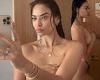 Shanina Shaik leaves nothing to the imagination in naked shower selfies