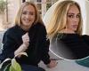 Adele jokingly compares herself to a 'bald eagle' when she's not glammed up on ...