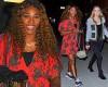 Serena Williams wows in red playsuit at Candice Swanepoel's 33rd birthday in ...