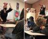 Math teacher is placed on leave for wearing feather headdress and performing ...