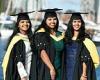 Three 21-year-old quadruplets graduate from university and begin careers in NHS