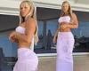 Tammy Hembrow shows off her gym-honed curves and flat tummy in an unusual ...