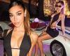 Chantel Jeffries leaves little to the imagination as she dons an extremely ...