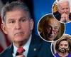 Manchin jokes that life would be 'easier' if he left Democrats following ...