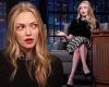 Amanda Seyfried blasts US healthcare system for ignoring new mothers' needs ...