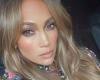 Jennifer Lopez lets her beauty speak for herself as she dons dazzling frock in ...