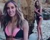 Bec Judd shows off her incredible figure and abs of steel in a Jaggad bikini