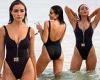 Olivia Culpo looks just like a Bond girl for Michael Kors x 007 event in Miami 