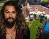 Jason Momoa ensures he quarantines in style as he isolates £20m mansion
