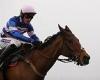 sport news Shan Blue is 'spot on' to tackle Cyrname in the Charlie Hall Chase at Wetherby