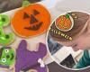 David Beckham documents his spooky baking day with daughter Harper