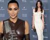 Kim Kardashian the honoree and Emily Ratajkowski attend WSJ. Magazine's ...