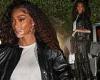 Winnie Harlow rocks a black-and-white look while heading to dinner at Nobu in ...