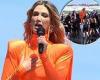 Delta Goodrem wows the crowd with her performance at the Melbourne Cup 2021