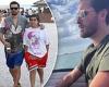 Scott Disick enjoys day of fun in the sun on the beach with son Mason and on ...