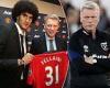 sport news Marouane Fellaini reveals he CRIED when David Moyes was sacked by Manchester ...