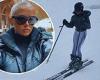 Molly-Mae Hague shows off her skiing skills in the Italian Alps