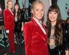 Gwyneth Paltrow and Dakota Johnson look chummy as they cross paths at Gucci's ...