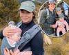 Bindi Irwin and husband Chandler Powell take baby daughter Grace on family ...