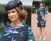 Actress Rachel Griffiths puts on a stylish display at Stakes Day in Melbourne
