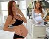 Millie Mackintosh shows off her baby bump and updates fans on her third ...