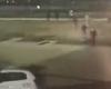 Moment up to 24 Moroccan migrants escape plane and sprint across runway at ...