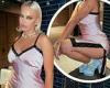 Anne-Marie sends temperature soaring as she flashes her bronzed legs in a TINY ...