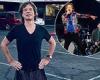 Sir Mick Jagger, 78, takes in the world famous sights of Las Vegas during break ...