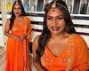 Mindy Kaling wows in saffron lehenga for her 'final Diwali event' of the year