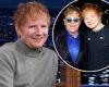 Ed Sheeran reveals Elton John regularly phoned him to 'check in' after he ...