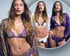 Hailey Bieber showcases rock-hard abs in silky lingerie for Victoria's Secret ...