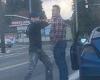 Driver wields SWORD at another motorist who then pops his trunk and pulls out a ...