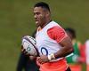 sport news Manu Tuilagi is a surprise pick on the WING for England against Australia
