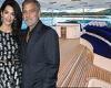 Inside the luxury yacht George and Amal Clooney are using while in The ...