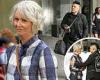 Cynthia Nixon films with Sara Ramirez after fans speculate Miranda Hobbes is ...