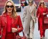 Amanda Holden wows in an all-red ensemble while Ashley Roberts looks chic as ...