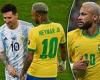 sport news Neymar is ruled out of Brazil's World Cup qualifier against Argentina with a ...