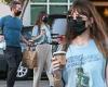 Dakota Johnson and Chris Martin keep it casual while stepping out on a grocery ...