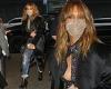 Halle Berry takes the plunge in a print blouse as she models leather ...