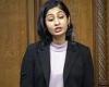 Labour MP Zarah Sultana brands Grant Shapps and Jacob Rees-Mogg 'dodgy' in ...